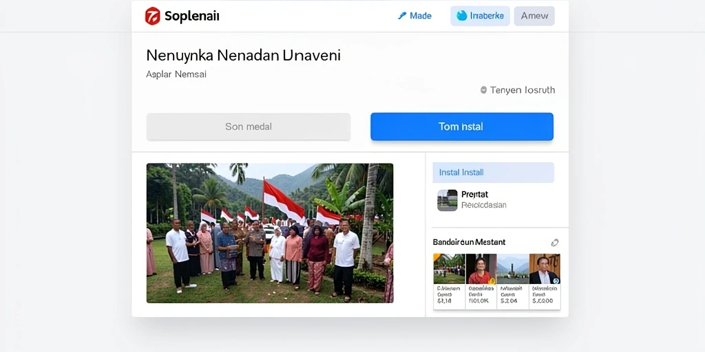 Tampilan antarmuka yang ramah pengguna.