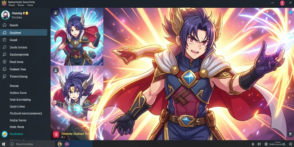 Tampilan awal game yang menarik dan penuh warna.