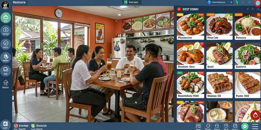 Tampilan antarmuka yang ramah pengguna.