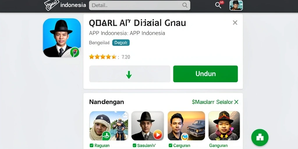 Tampilan awal yang menarik dan mudah dipahami.
