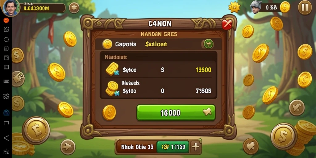 Screenshot menampilkan tampilan menu utama yang menarik.