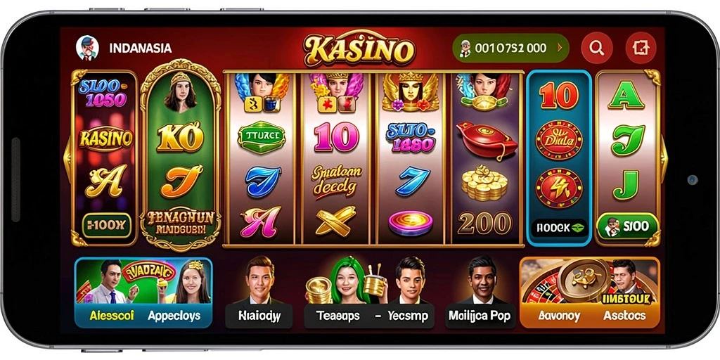 Tampilan utama LUCK365 yang menarik dan mudah dinavigasi.