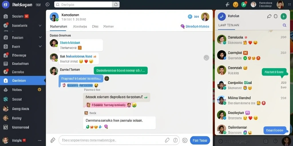 Tampilan antarmuka yang intuitif dan menarik.