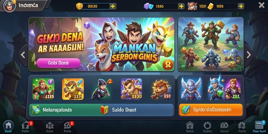 Tampilan antarmuka yang menarik dan mudah dipahami.