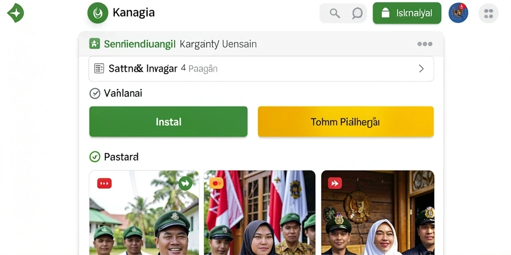 Tampilan antarmuka yang menarik dan ramah pengguna.