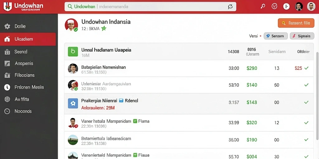 Tampilan antarmuka yang menarik dan intuitif.