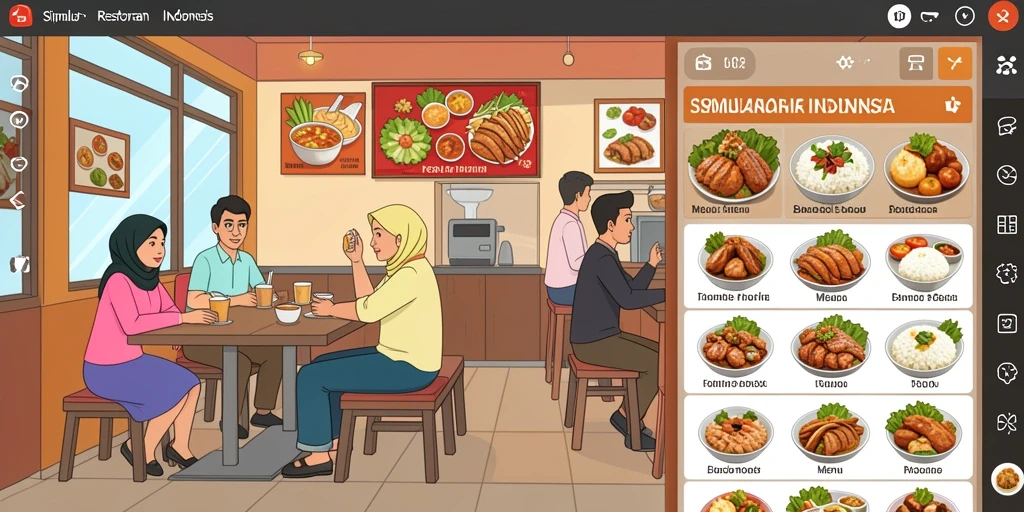 Tampilan antarmuka yang menarik dan mudah digunakan.