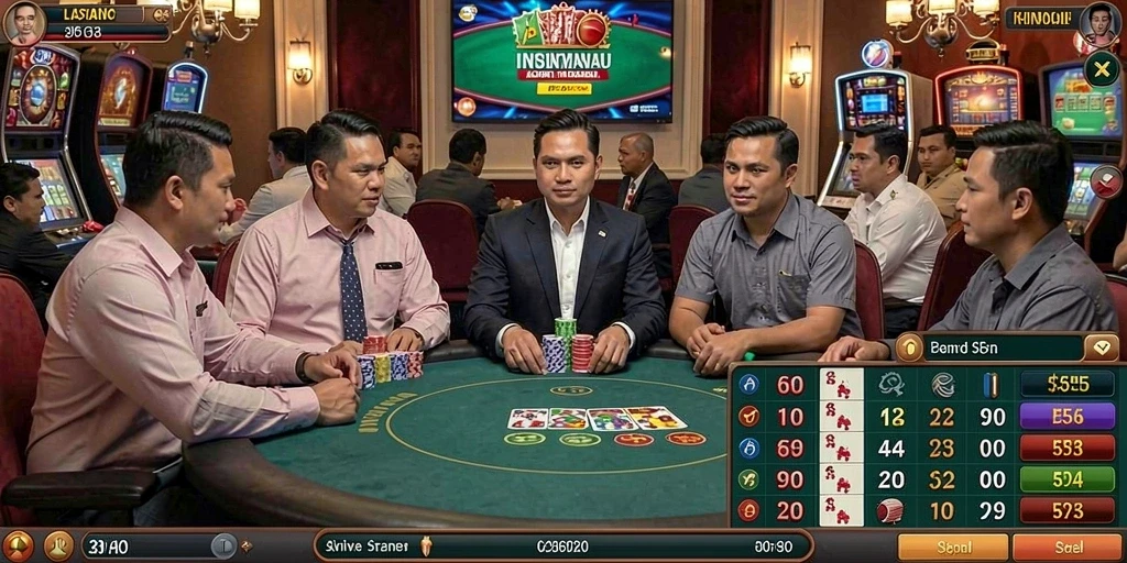 Tampilan awal permainan P200M yang menarik.