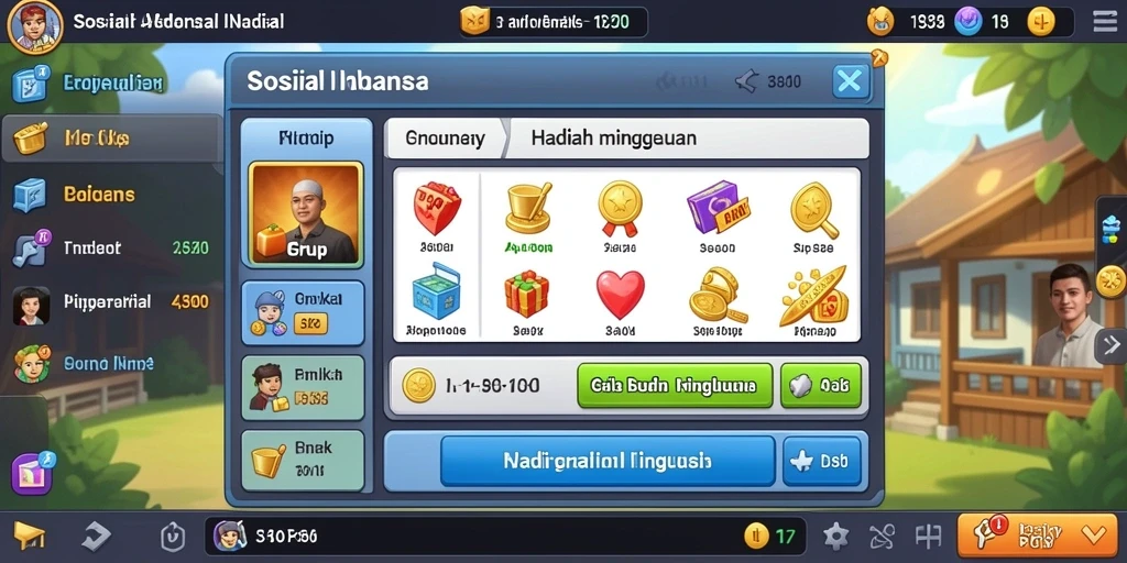 Screenshot menunjukkan tampilan utama WATITOTO yang menarik.